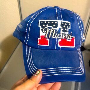 Distress Miami Florida Baseball cap
